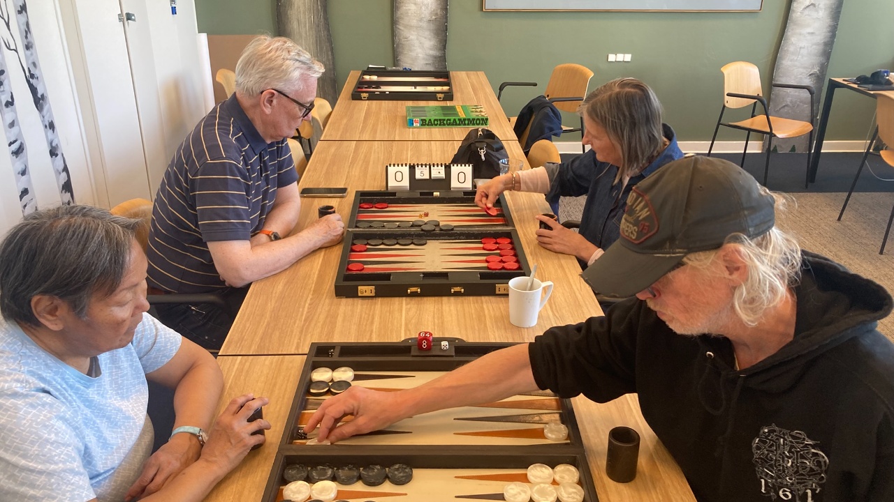 Backgammon om dagen.